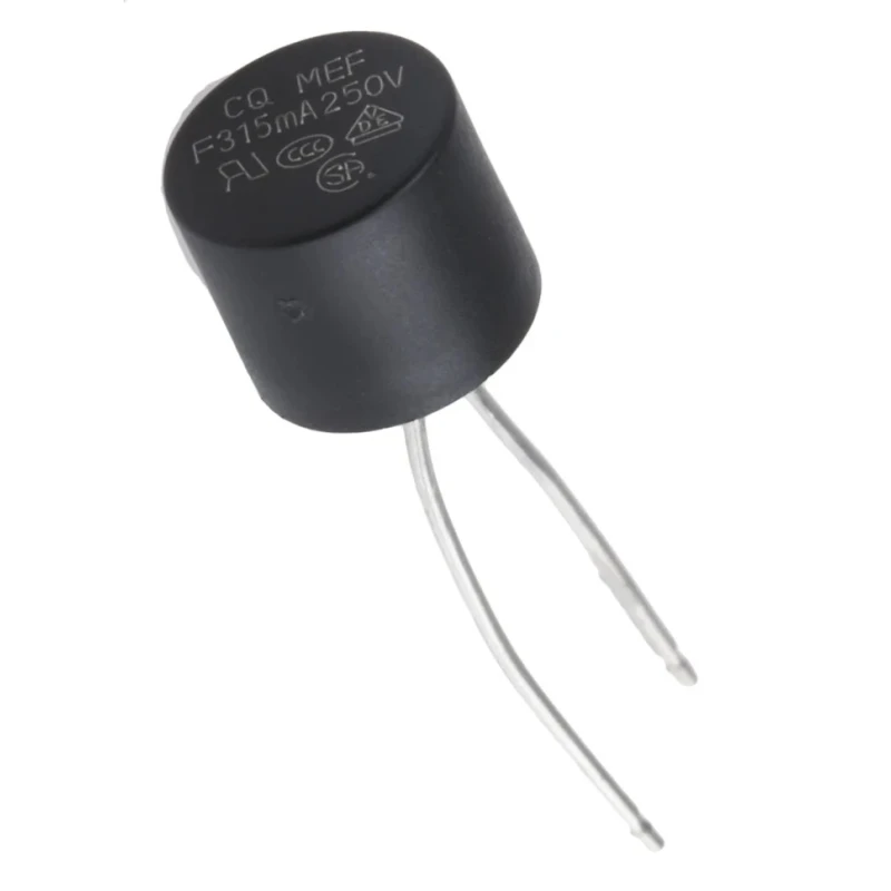 RS PRO Non-Resettable Fast Acting Fuse Radial Lead 315mA 250V AC 767-5197