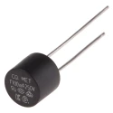 RS PRO Non-Resettable Fuse Radial 100mA 250V Time Delay Thermoplastic Body 767-5169