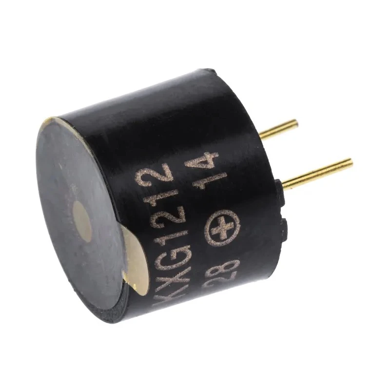 RS PRO Magnetic Buzzer Component Through Hole Mount 94 dB 8 V dc Min 12V Max 9.5 mm Height 12 mm Width 767-5361