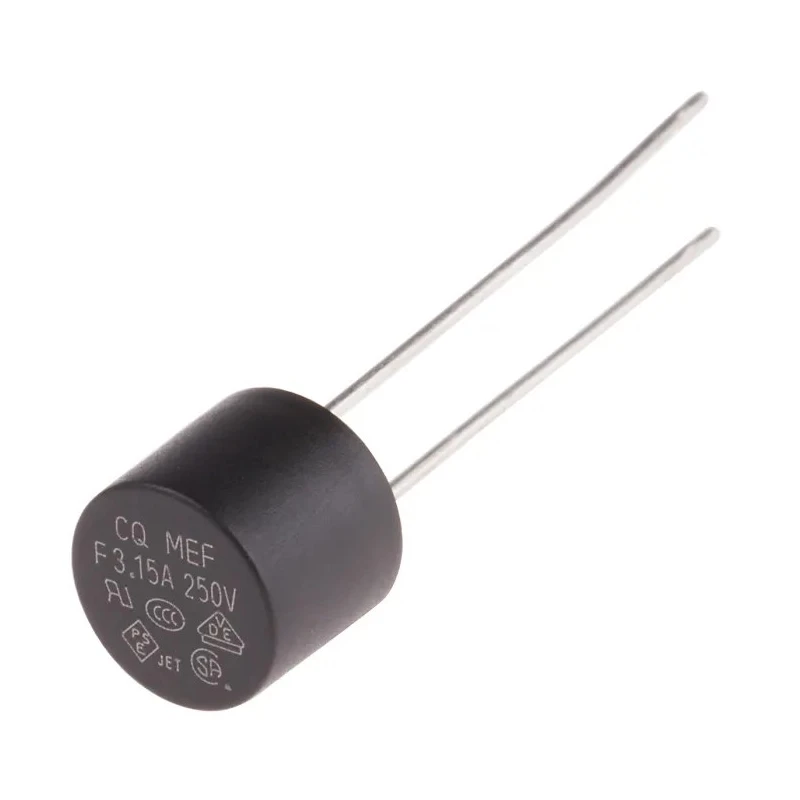 RS PRO Non-Resettable Fuse, Radial, 3.15A, 250V AC, Fast Acting, Thermoplastic Body 767-5229