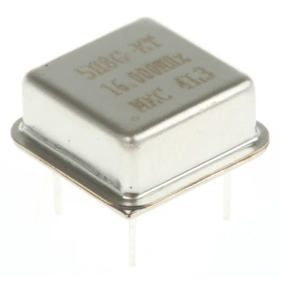 MERCURY 16MHz Clock Oscillator ±50 ppm HCMOS TTL 8-Pin PDIP 5H8ET-16.000