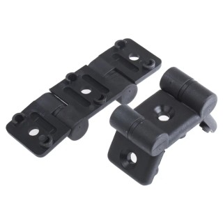 RS PRO Plastic Hinge for 40 mm Strut Profile with 8 mm Slot, Durable Structural Door Component 767-5780