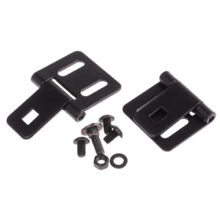 RS PRO Steel Hinge for 8 mm Strut Profile Compatible with 6 to 8 mm² Slot 40 System 767-5847