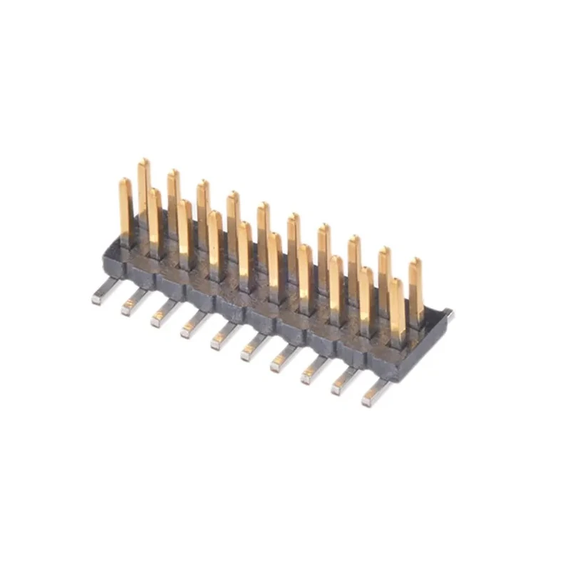 Samtec FTS Series Straight Surface Pin Header 20 Contacts 1.27 mm Pitch 2 Row Unshrouded FTS-110-01-L-DV