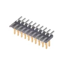 Samtec FTS Series Straight Surface Pin Header 20 Contacts 1.27 mm Pitch 2 Row Unshrouded FTS-110-01-L-DV