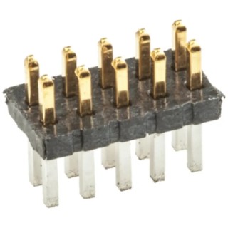Samtec FTS Series Straight Surface Pin Header 60 Contacts 1.27 mm Pitch 2 Row Unshrouded FTS-130-03-L-D