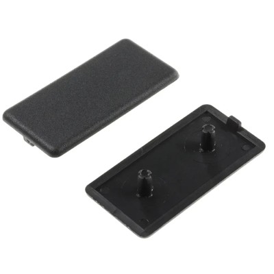 RS PRO Black Glass Filled Reinforced Nylon Polyamide End Cap 30 x 60 mm Strut Profile 6 mm Groove 767-5516