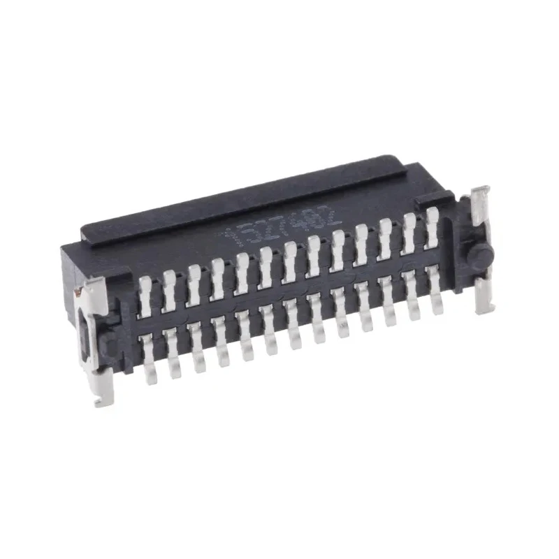ERNI SMC Series Straight Surface PCB Header, 26 Contacts, 1.27 mm Pitch, 2 Row, Shrouded 244837 / 244837-E