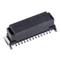 ERNI SMC Series Straight Surface PCB Header, 26 Contacts, 1.27 mm Pitch, 2 Row, Shrouded 244837 / 244837-E