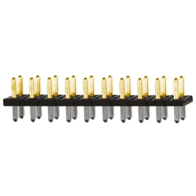 Samtec FTS Series Straight Surface Pin Header 40 Contacts 1.27 mm Pitch 2 Row Unshrouded FTS-120-01-L-D