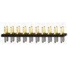 Samtec FTS Series Straight Surface Pin Header 40 Contacts 1.27 mm Pitch 2 Row Unshrouded FTS-120-01-L-D