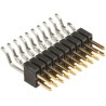 Samtec FTSH Series Right Angle Surface Pin Header 50 Contacts 1.27 mm Pitch 2 Row Unshrouded FTSH-125-01-L-DH
