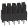 Samtec IPS1 Series Straight Through Hole PCB Socket, 10-Contact, 2 Row, 2.54 mm Pitch, 777V, 12A