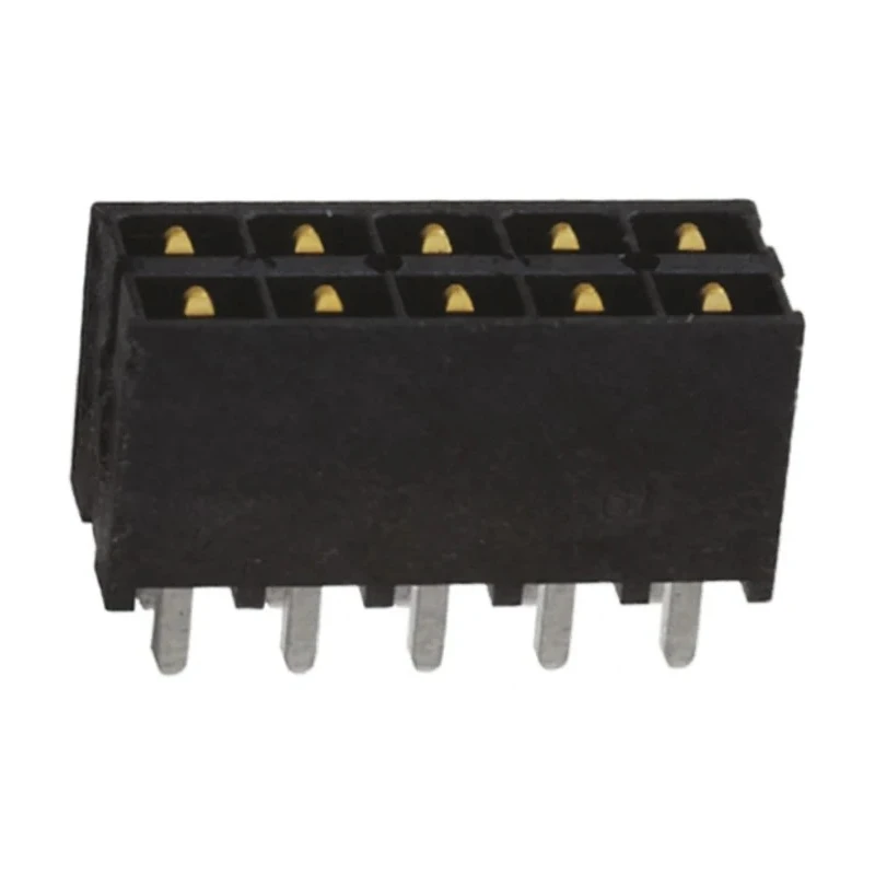 Samtec IPT1 Series Shrouded Straight Through Hole PCB Header 10 Contacts 2.54 mm Pitch 2 Row 550, 777V 