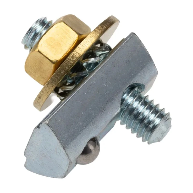 RS PRO Earthing Terminal, 8 mm GrooveSlot, Compatible with 8 mm Strut Profile, 25 mm Length 767-5812