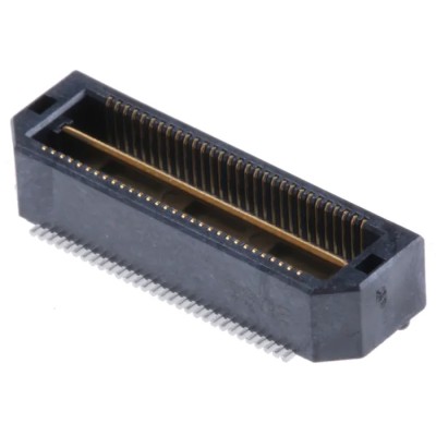 Samtec QTH Series Straight Surface PCB Header, 60 Contacts, 0.5 mm Pitch, 2 Row, Shrouded QTH-030-01-L-D-A