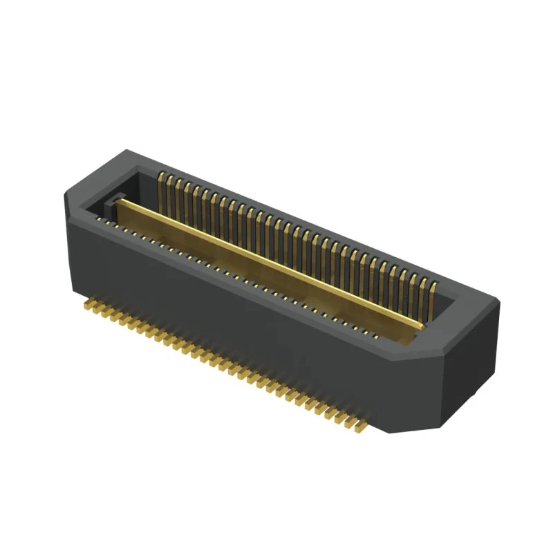 Samtec QTH Series Straight Surface PCB Header, 60 Contacts, 0.5 mm Pitch, 2 Row, Shrouded QTH-030-01-L-D-A