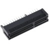 Samtec PCIe Series Straight Edge Connector Female, Through Hole, 64-Contacts, 1 mm Pitch, 2 Row, Solder PCIE-064-02-F-D-TH