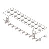 Samtec S2M Series Straight Surface PCB Socket, 10-Contact, 2 Row, 2 mm Pitch, Solder Termination S2M-105-02-L-D