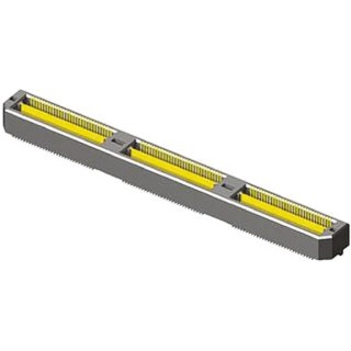 Samtec QTH Series Straight Surface PCB Header 180 Contacts 0.5 mm Pitch 2 Row Shrouded QTH-090-03-L-D-A
