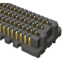 Samtec SEAM Series Straight Surface PCB Header, 400 Contacts, 1.27 mm Pitch, 10 Row, Shrouded SEAM-40-03.5-S-10-2-A-K-TR