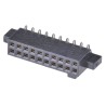 Samtec SFM Series Straight Surface PCB Socket, 20-Contact, 2 Row, 1.27 mm Pitch, 12A, 350V SFM-110-02-L-D