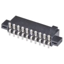 Samtec SFM Series Straight Surface PCB Socket, 20-Contact, 2 Row, 1.27 mm Pitch, 12A, 350V SFM-110-02-L-D