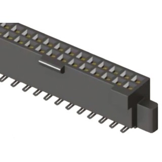 Samtec SFML Series Straight Surface PCB Socket 20-Contact 2 Row 1.27 mm Pitch Solder SFML-110-02-S-D