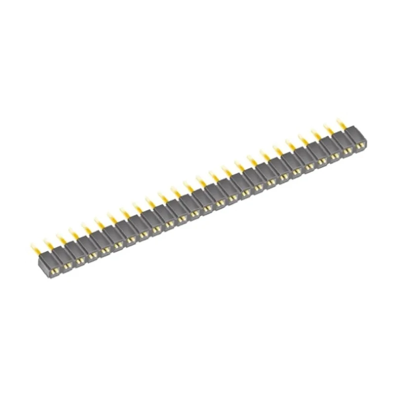 Samtec PCB Socket Straight Through Hole 50-Contact 2 Row 2.54 mm Pitch 7.1A 550V Polyester Housing SLW-125-01-G-D