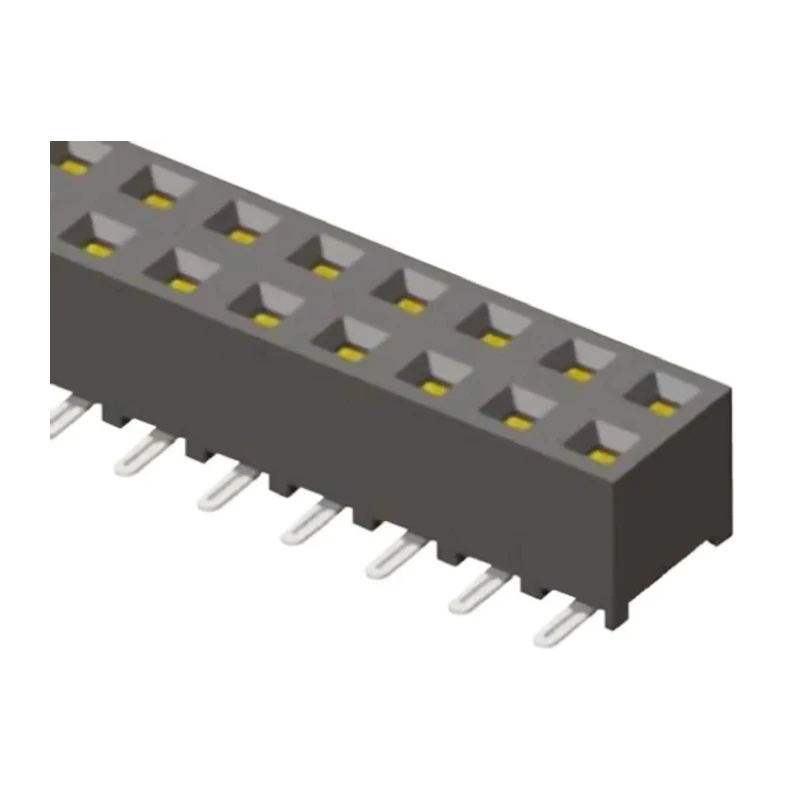 Samtec SMM Series Straight Surface PCB Socket 16-Contact 2 Row 2 mm Pitch Solder SMM-108-02-S-D