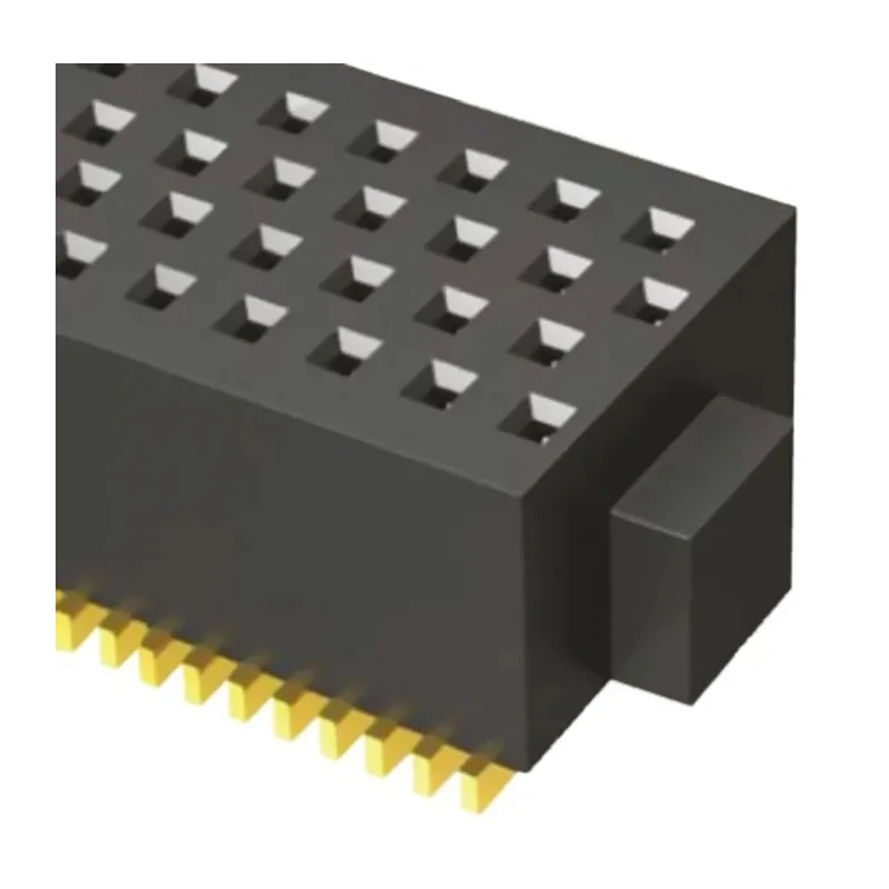 Samtec SOLC Series Straight Surface PCB Socket 40-Contact 4 Row 1.27 mm Pitch Solder SOLC-110-02-S-Q