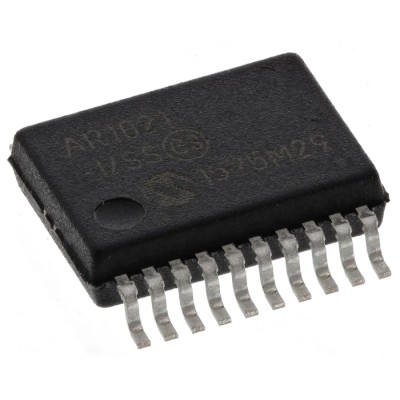 Microchip Resistive Touch Screen Controller, 10 Bit Resolution, 140 sps Conversion Rate, SPI Interface, 8 Wire AR1021-I/SS