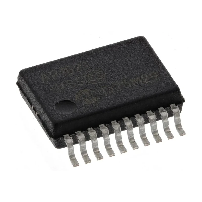 Microchip Resistive Touch Screen Controller, 10 Bit Resolution, 140 sps Conversion Rate, SPI Interface, 8 Wire AR1021-I/SS