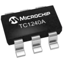 Microchip 5-Channel Charge Pump Regulator 50 mA Output Current 11.6V 125 kHz Switching Frequency SOT-23 6-Pin TC1240AECHTR