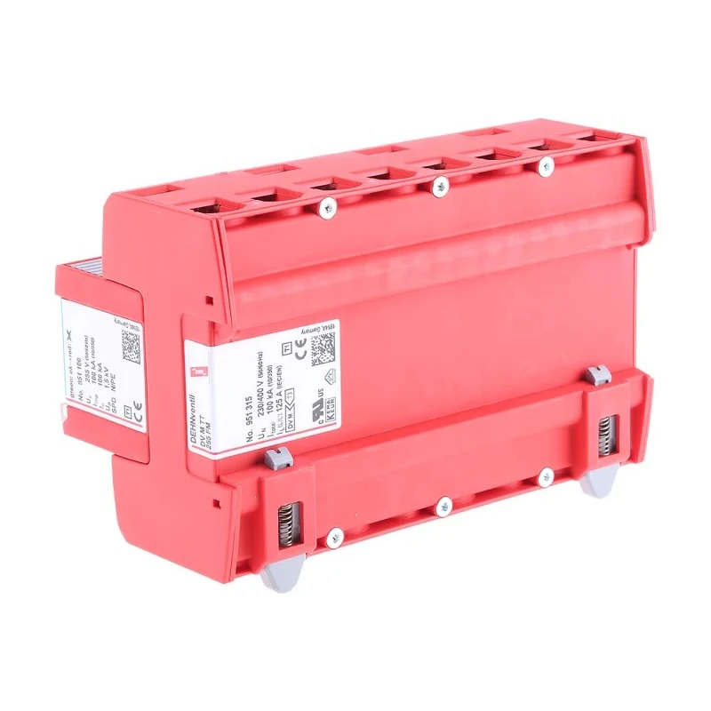 Dehn DV Modular Surge Protector Lightning Arrester 255V AC Maximum Voltage, 100 kA Surge Current, DIN Rail DV M TT 255 FM
