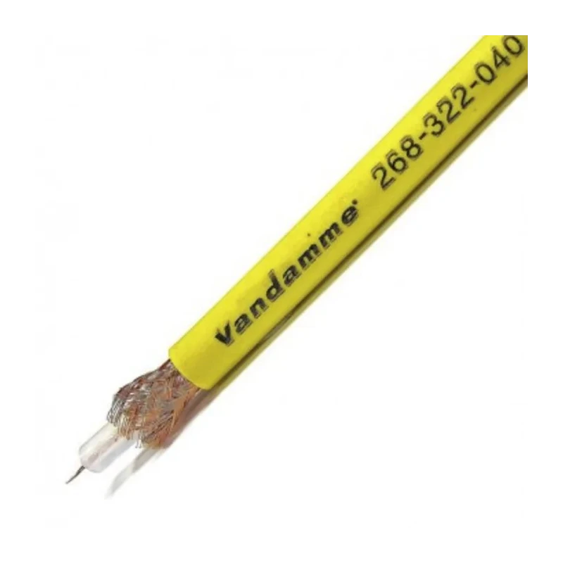 Van Damme Standard 75 Series RG59 500 m SDI Coaxial Cable 75 Ω Unterminated