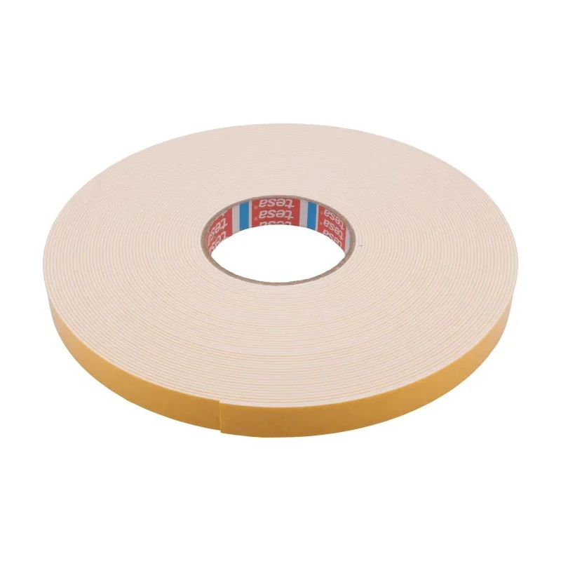 Tesa Double Sided PE Foam Tape White 19mm x 25 m, 1.6 mm Thick 62936-00007-00