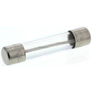 Littelfuse 5A Time Delay T Glass Cartridge Fuse, 6.3 x 32 mm, 250V ac, Series 313 0313005.HXP