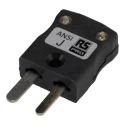 RS PRO Thermocouple Connector for Use with Type J Thermocouple, RoHS Compliant, ANSI Standard