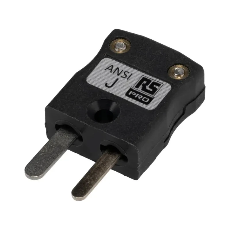 RS PRO Thermocouple Connector for Use with Type J Thermocouple, RoHS Compliant, ANSI Standard