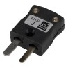 RS PRO Thermocouple Connector for Use with Type J Thermocouple, RoHS Compliant, ANSI Standard