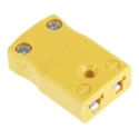 RS PRO Thermocouple Connector for Use with Type K Thermocouple, RoHS Compliant, ANSI Standard