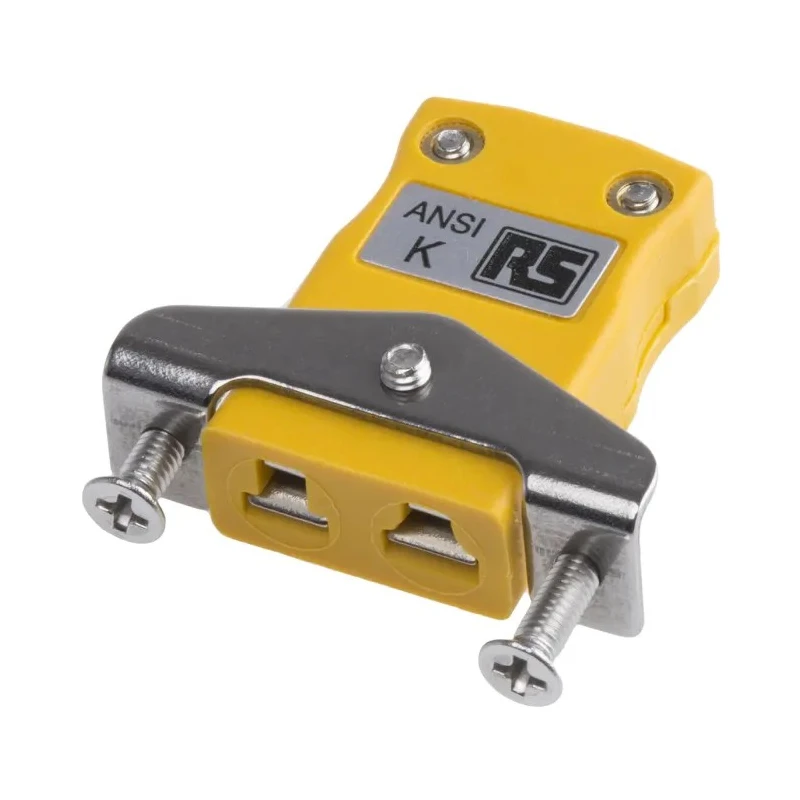 RS PRO Thermocouple Connector for Use with Type K Thermocouple, ANSI Standard, RoHS Compliant 769-1221