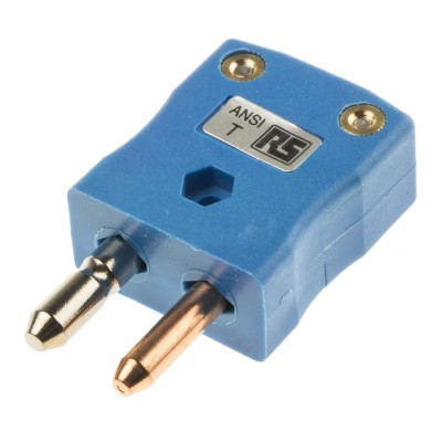 RS PRO Thermocouple Connector for Use with Type T Thermocouple, RoHS Compliant, ANSI Standard 769-1300