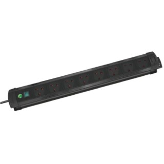 brennenstuhl Premium-Line Extension Lead Kit 3 m Cable 8 Socket Type G 230V Switchable IP20 1951183100