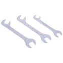 Facom 16-Piece Open End Spanner Set, Sizes 3.2 to 17 mm, Alloy Steel, Chrome Finish 34.JL16T