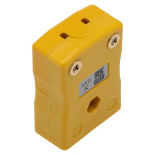 RS PRO Thermocouple Connector for Use with Type K Thermocouple, ANSI, RoHS Compliant Standard 769-1366