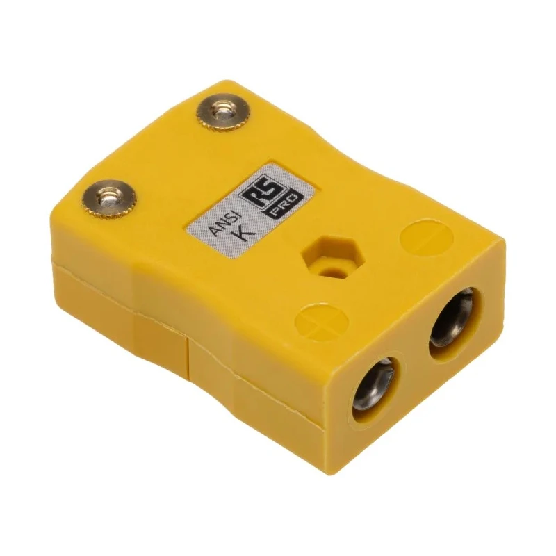 RS PRO Thermocouple Connector for Use with Type K Thermocouple, ANSI, RoHS Compliant Standard 769-1366