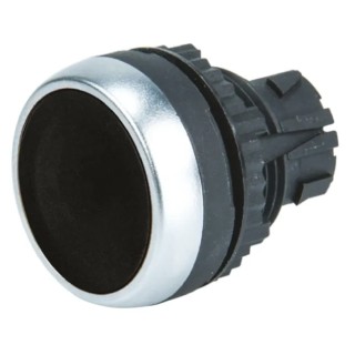 BACO Black Spring Return Push Button Head 22 mm Cutout Diameter IP66 Protection L21AA03