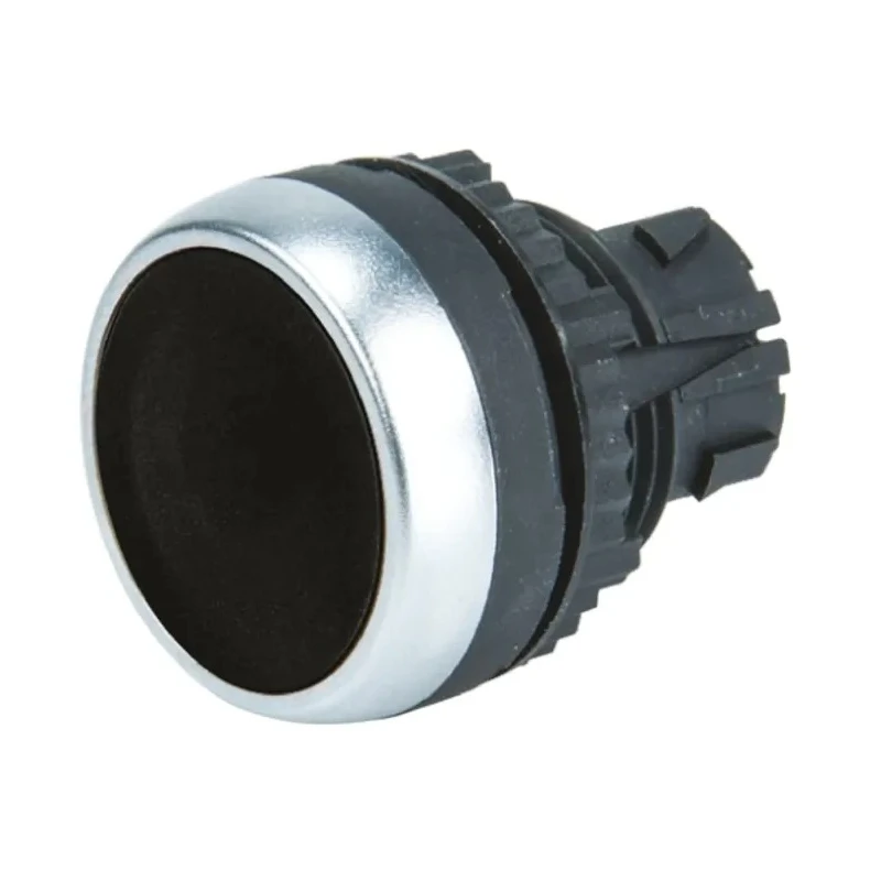 BACO Black Spring Return Push Button Head 22 mm Cutout Diameter IP66 Protection L21AA03